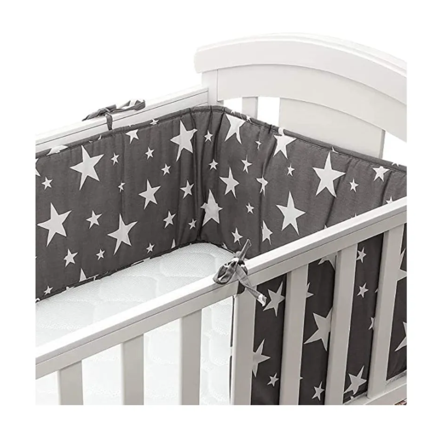 Protector de Cuna Algodón Acolchado – 200 x 30 cm