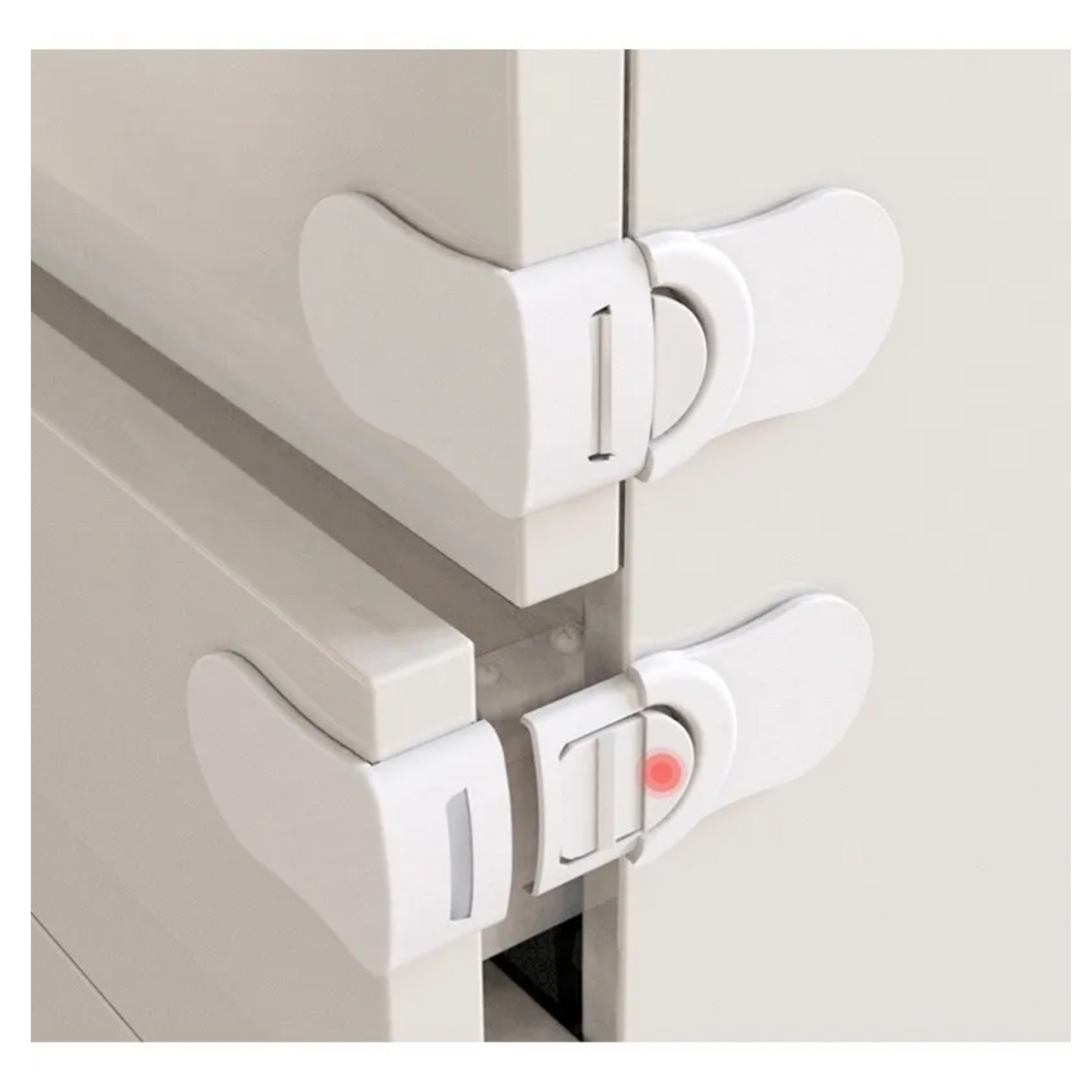 Pack 10 Seguros de Seguridad Infantil – Puertas, Cajones, Muebles y Refrigerador