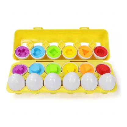 Huevos Montessori de Encaje | Formas y Colores