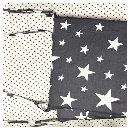 Protector de Cuna Algodón Acolchado – 200 x 30 cm