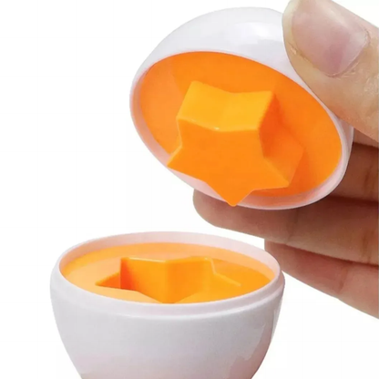 Huevos Montessori de Encaje | Formas y Colores