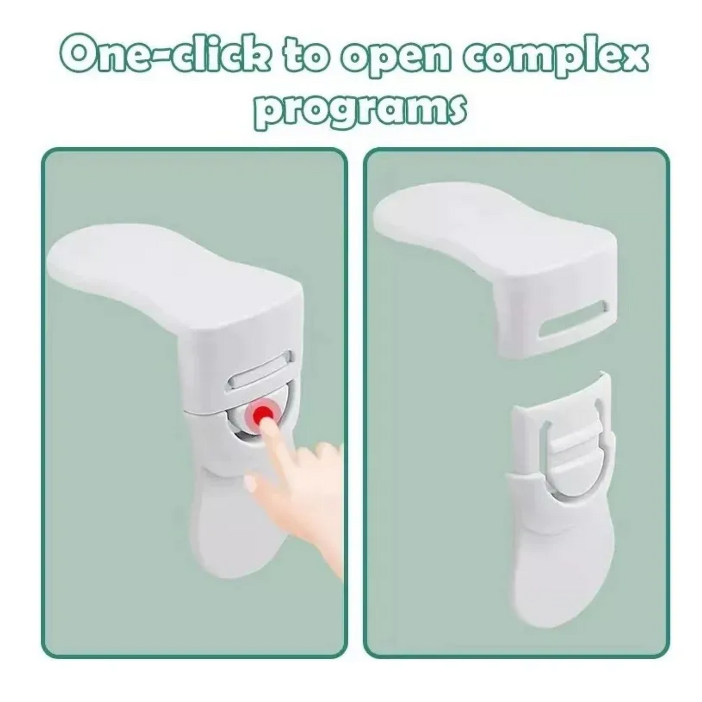 Pack 10 Seguros de Seguridad Infantil – Puertas, Cajones, Muebles y Refrigerador